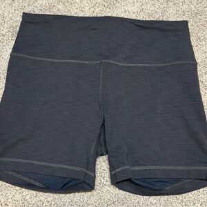 Lululemon Athletica Charcoal Gray Shorts 6”